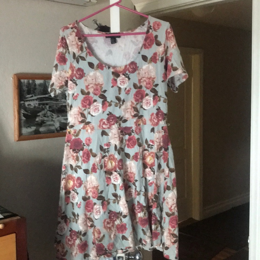 Flora skater dress